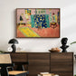 The Pink Studio (L'Atelier Rose), 1911 - Floater Framed Canvas Print