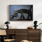 Cat Catching a Bird, 1939 - Floater Framed Canvas Print