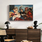 Mary and Child with Saints Stephen, Jerome and Maurice, c. 1510 - Floater Framed Canvas Print