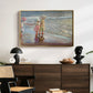 The Three Sisters on the Beach, 1908 - Floater Framed Canvas Print