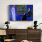 The Conversation, c. 1908-1912 - Floater Framed Canvas Print