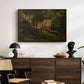 German Farm, 1859 - Floater Framed Canvas Print