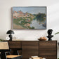 Les Andelys, Côte d'Aval, 1886 - Floater Framed Canvas Print