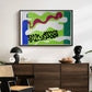 The Lagoon (Le lagon), from Jazz, 1947 - Floater Framed Canvas Print