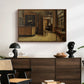 The Old Inn 'Het Loodshuis' in Antwerp, 1877 - Floater Framed Canvas Print