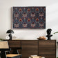 Snakeshead (Printed Textile), c. 1876 - Floater Framed Canvas Print