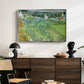 Vineyards at Auvers, 1890 - Floater Framed Canvas Print