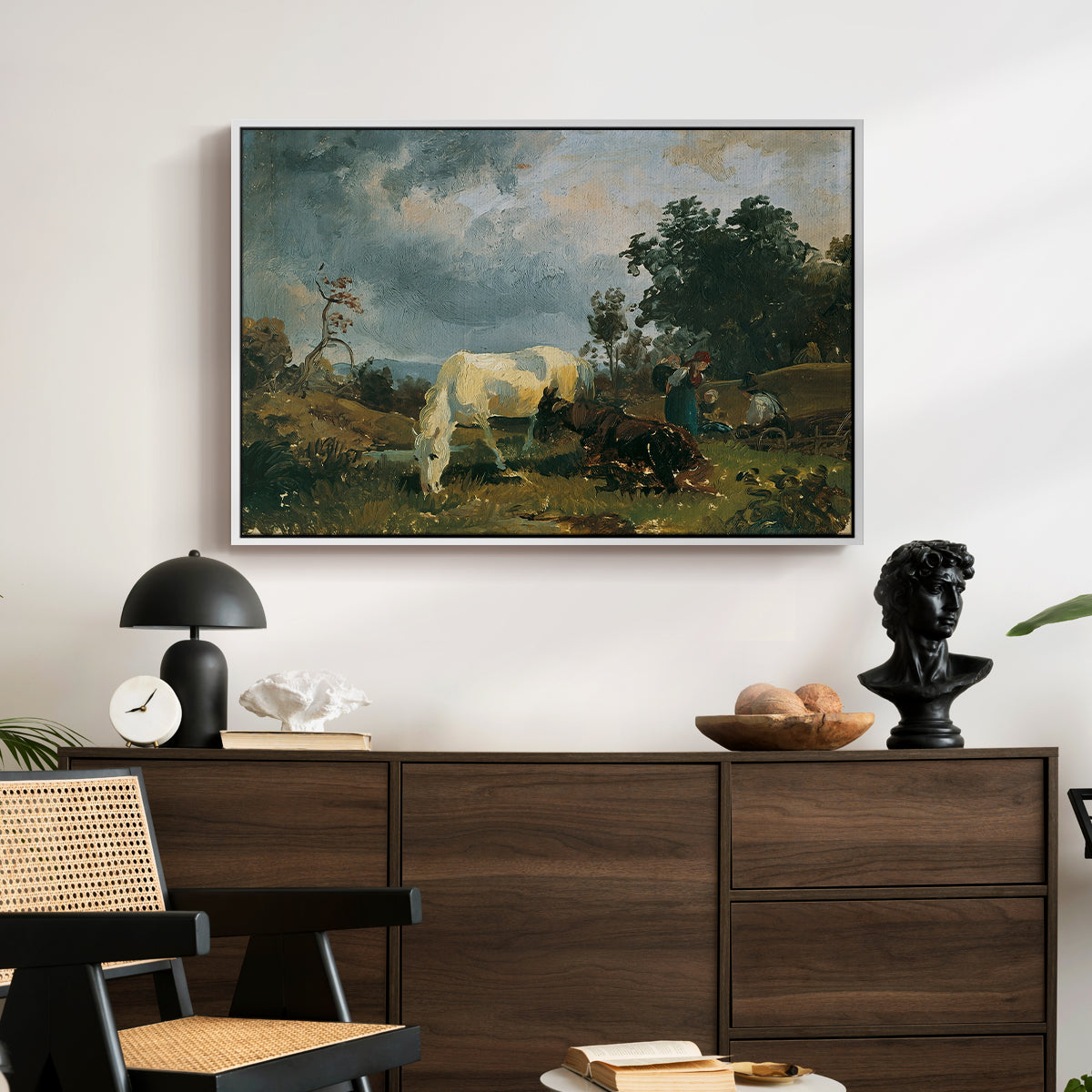 A Mold on the Heath, c. 1830 - Floater Framed Canvas Print