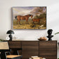 Portrait of Reformer, Blucher, Tory and Crib, Property of Rowland Alston, Esq., M.P., 1835 - Floater Framed Canvas Print