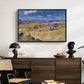 Wheat Field with Reaper, Auvers, 1888 - Floater Framed Canvas Print