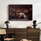 Funeral Feast, 1854 - Floater Framed Canvas Print