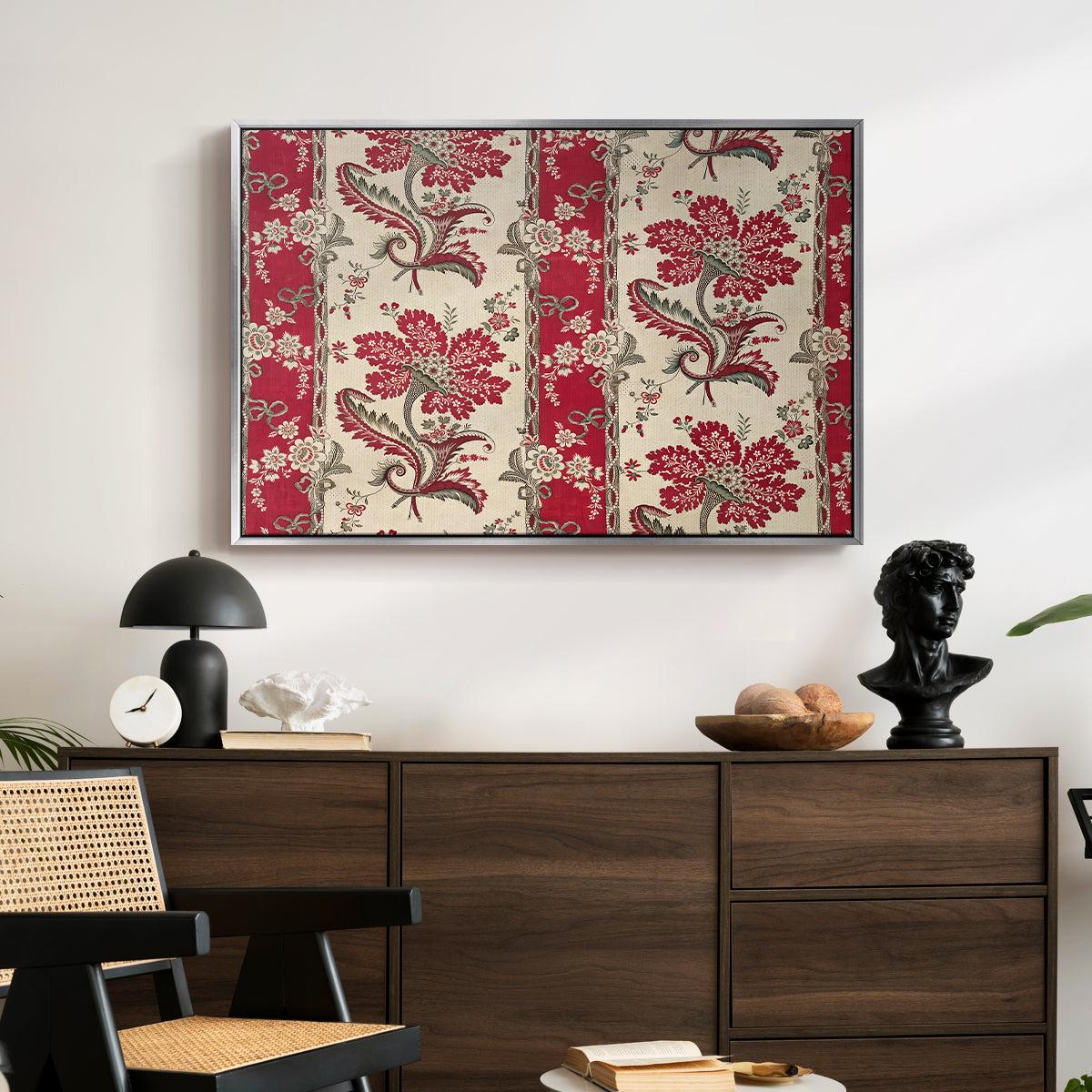 The Flowering Cornucopia (La Corne Fleurie), c. 1789-1850 - Floater Framed Canvas Print
