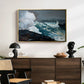 Northeaster, 1895 - Floater Framed Canvas Print