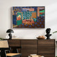 Interior with Aubergines, 1911 - Floater Framed Canvas Print