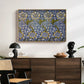 Kennet - Indigo/Gold, 1883 - Floater Framed Canvas Print