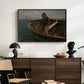 Fishermen from Rügen, 1882 - Floater Framed Canvas Print