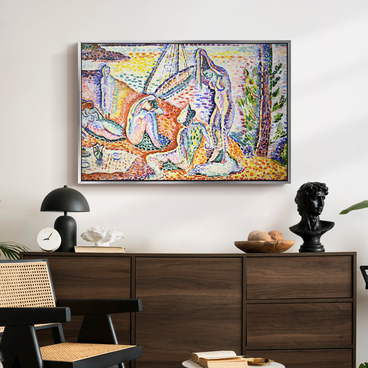 Luxe, Calme et Volupté, 1904 - Floater Framed Canvas Print