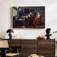 The Glass of Wine, c. 1660 - Floater Framed Canvas Print