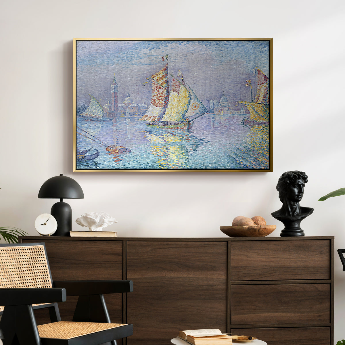 Venice, the Yellow Sail, 1904 - Floater Framed Canvas Print
