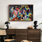 Improvisation. Deluge, 1913 - Floater Framed Canvas Print