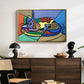 A Dog Named Picasso - Floater Framed Canvas Print