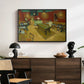 The Night Café, 1888 - Floater Framed Canvas Print