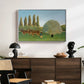 Meadlowland (The Pasture), 1910 - Floater Framed Canvas Print
