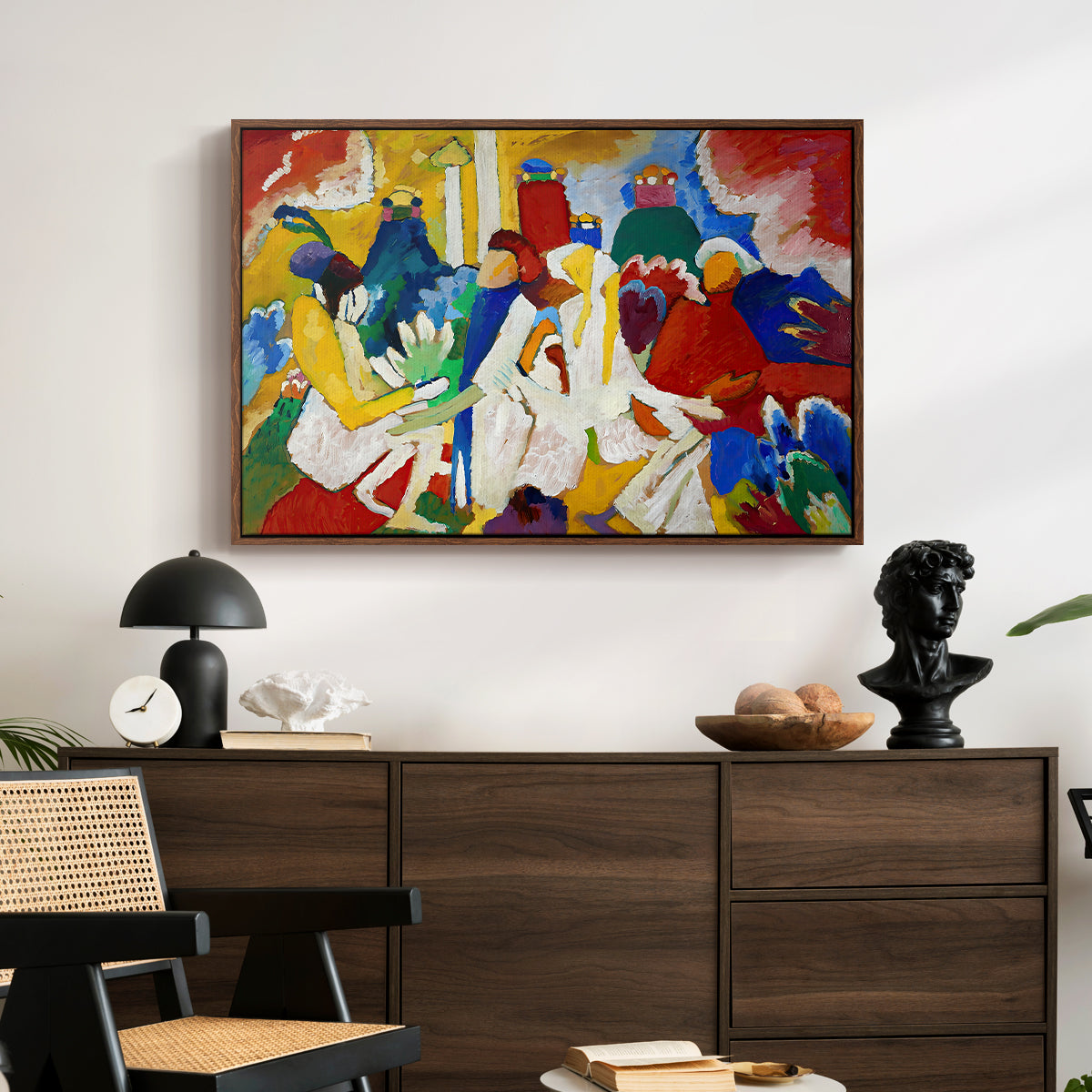 Oriental, 1909 - Floater Framed Canvas Print
