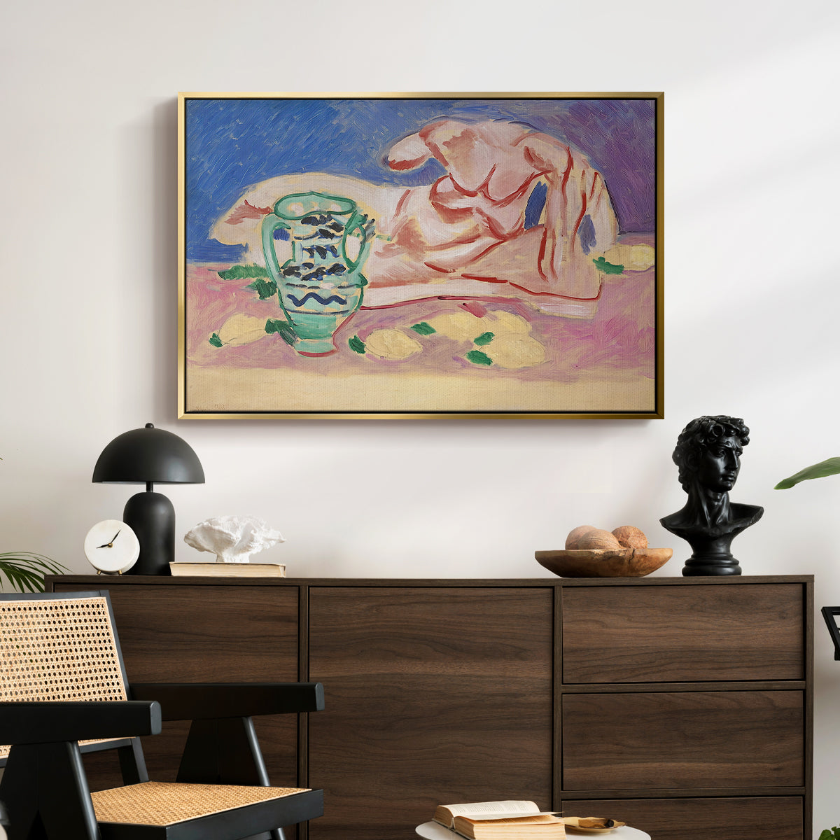 Ilyssus from the Parthenon, 1908 - Floater Framed Canvas Print