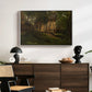 German Farm, 1859 - Floater Framed Canvas Print