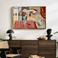 Woman with Anemones (Femme et anémones), c. 1920-1921 - Floater Framed Canvas Print