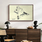 Cat (Le chat), c. 1961 - Floater Framed Canvas Print