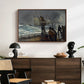 The Signal of Distress, c. 1896 - Floater Framed Canvas Print