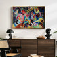 Improvisation. Deluge, 1913 - Floater Framed Canvas Print