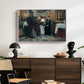 Kissing the Relic, 1893 - Floater Framed Canvas Print