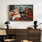 Mary and Child with Saints Stephen, Jerome and Maurice, c. 1510 - Floater Framed Canvas Print
