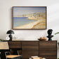 The Jetty at Cassis, Opus 198, 1889 - Floater Framed Canvas Print