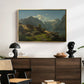 Balestrand, 1848 - Floater Framed Canvas Print