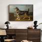 A Terrier in a Landscape, c. 1811 - Floater Framed Canvas Print