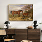 Portrait of Reformer, Blucher, Tory and Crib, Property of Rowland Alston, Esq., M.P., 1835 - Floater Framed Canvas Print