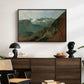 The Dachstein from the Plassen near Hallstatt, 1827 - Floater Framed Canvas Print