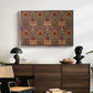 Snakeshead - Red/Cumin, c. 1876 - Floater Framed Canvas Print