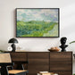 Green Wheat Field, Auvers, 1890 - Floater Framed Canvas Print
