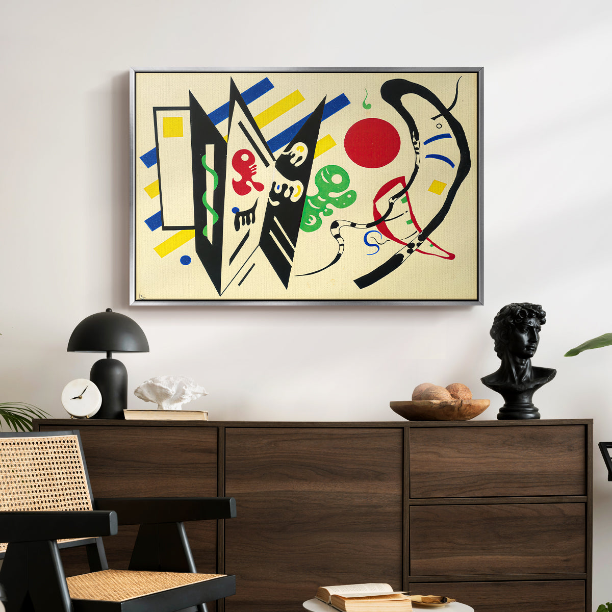 Reciprocity (Réciproque), 1935 - Floater Framed Canvas Print