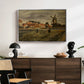 The Potato Harvest, c. 1875 - Floater Framed Canvas Print