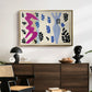 The Knife Thrower (Le lanceur de couteaux), from Jazz, 1947 - Floater Framed Canvas Print
