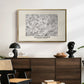 Fleurs, 1866 (Morris Inspired) - Floater Framed Canvas Print
