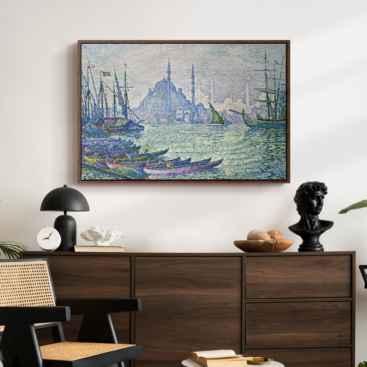 The Golden Horn, Minarets, 1907 - Floater Framed Canvas Print