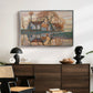 Farm near Duivendrecht, c. 1916 - Floater Framed Canvas Print