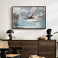 Fishing Boats, Key West, 1903 - Floater Framed Canvas Print